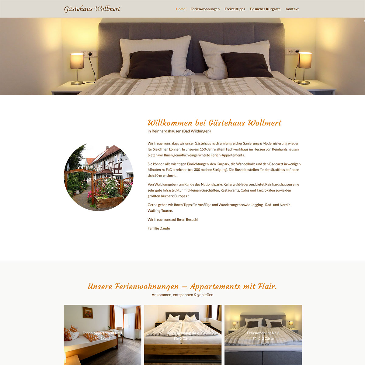 Webdesign Internetseite